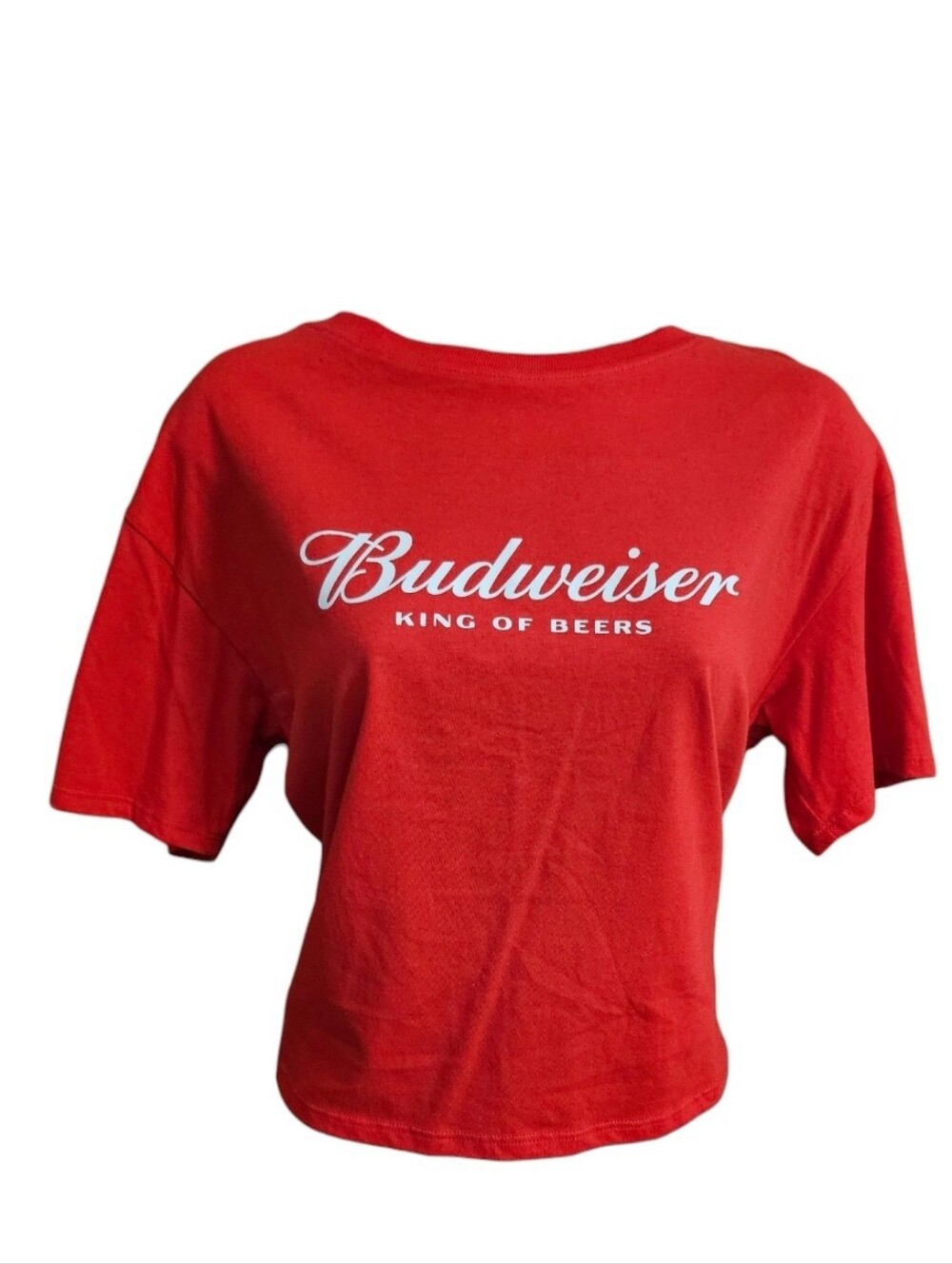 Budweiser King Of Beers Red MD Graphic Tee